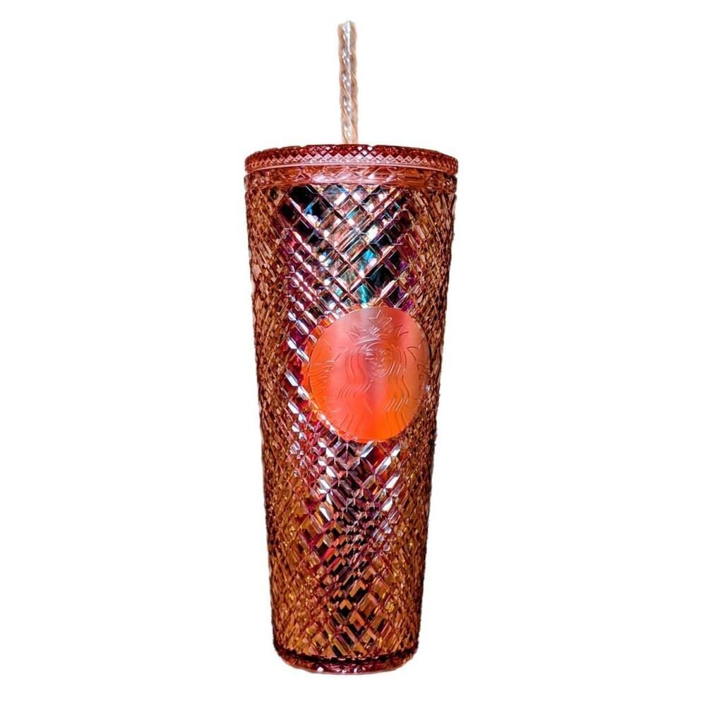 Starbucks 2021 Winter Holiday Jeweled Tumbler Cold Cup 24oz